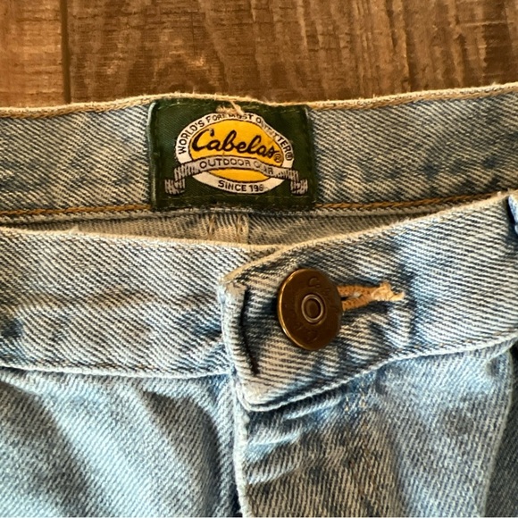 Cabela's Blue Bootcut Jeans Classic Style - Picture 3 of 10